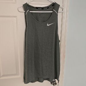 Nike Gray Relaxed Tank Top